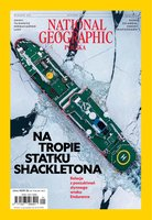 widok pierwszej strony National Geographic